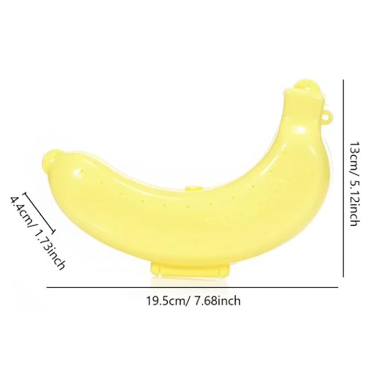 Banana Storage Box for Outdoor Travel Cute Case Protector Container Trip Lunch Fruit Storage Holder