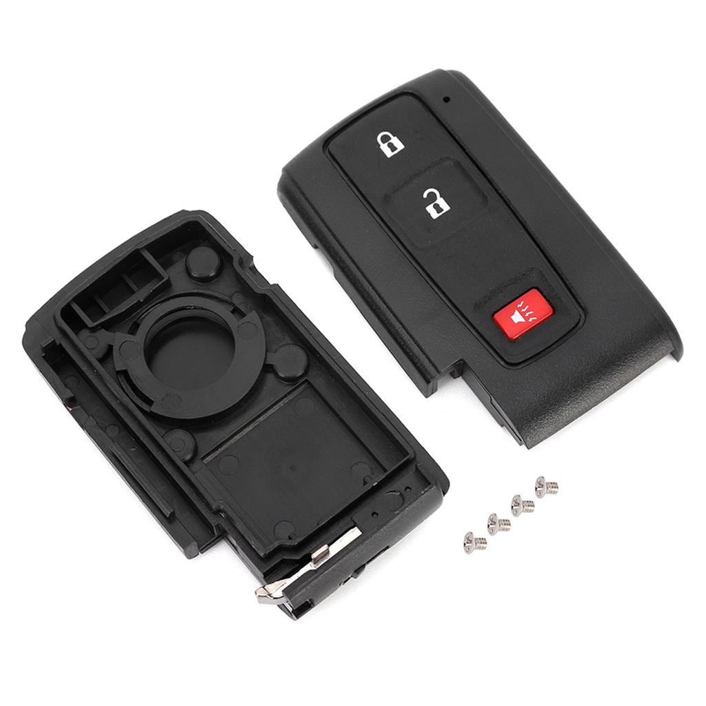 Auto 3 Tasten Fernbedienung Schlüsselanhänger Gehäuse Abdeckung Ersatz Passend für Prius 2004?2009