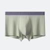 Men's Seamless Bamboo Fiber Boxers: Antibacterial, Breathable, Elastic, Large Size