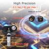 ROWCES Tire Pressure Monitoring System, Solar Powered TPMS, 5 Alarm Modes, Auto Backlight LCD Display, 4 Sensors 0-81 PSI