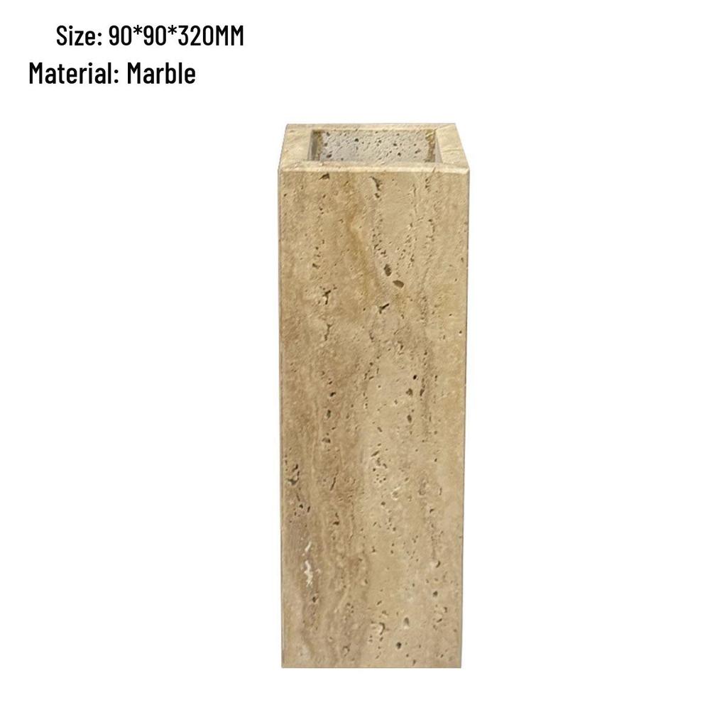 Meibao Geometrisk Marmorvas för Blomsterarrangemang - Hem-, Hotell- eller Showroomdekor