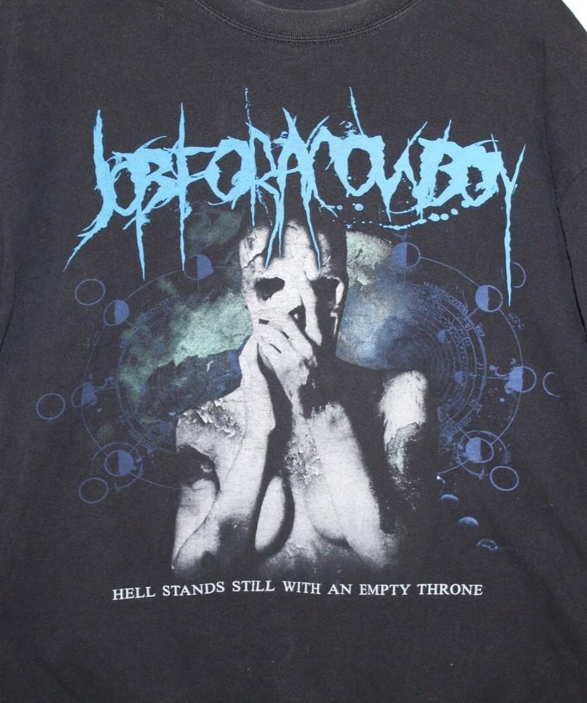 Retro Job For A Cowboy  Black Cotton Unisex S-5XL Shirt OM366 Unisex T-Shirt XXL