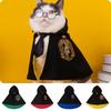 Trendy Pet Cape With Magical Academy Design For Small Dogs Spring/autumn Clothes For Cats And Dogs