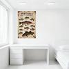 Vintage Sportfisch Nordamerikas Metallblechschild Rustikale Gealterte Illustration Kunst für Man Cave Heimdekoration Wandplakette Sammlung