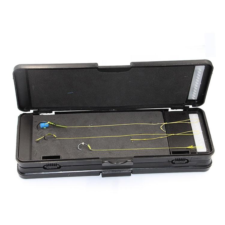 SELCO 25*9*4.4cm Carp Plastic Fishing Accessories Tackle Box Rig Board Rig Box Wallet Rig Storage Box