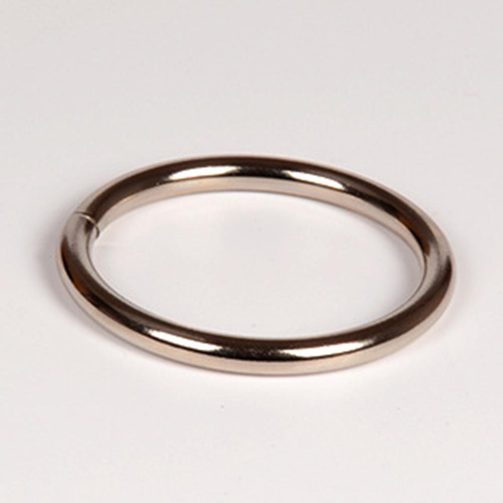 Stainless Steel Smooth Round Cockring Prolong Maintain Erection Adult Sex Toy