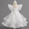 Little Girl's Puffy Princess Dress - Wedding, Birthday, Piano Performance Summer Outfit