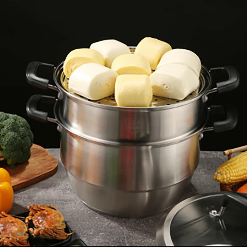 Zhang Xiao Quan Yuchu 304 Stainless Steel Three-Layer Steamer