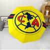 Club América Fashionable Automatic Opening/Closing Folding Umbrella. Portable and Foldable, Ideal for Gift, Travel, and Daily Use.