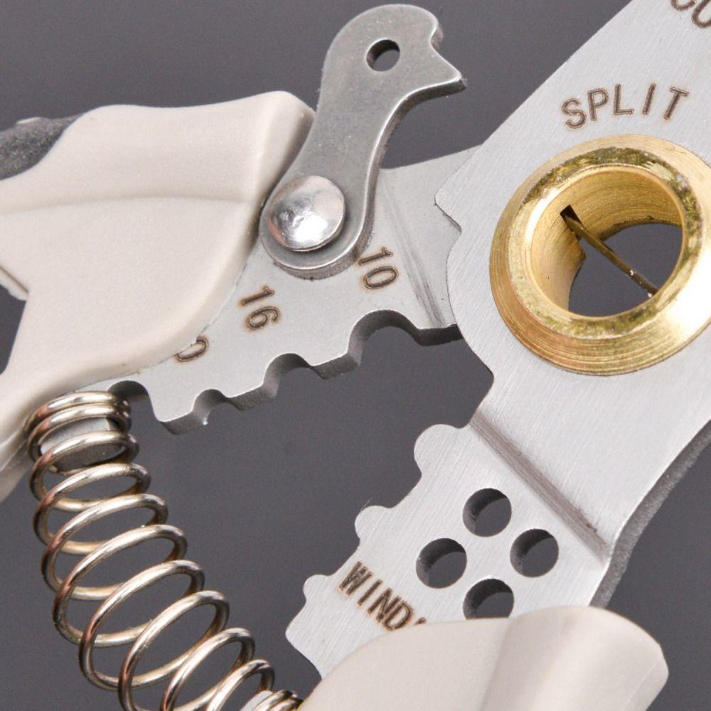 7 Inch Wire Stripper High Hardness Cable Cutter Multipurpose Electrician Crimp  Home