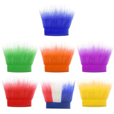 Halloweenský chlupatý klobouk pokrývka hlavy rozkošná pokrývka hlavy pro paruky žert Halloween rozkošný kreslený klobouk pokrývka hlavy