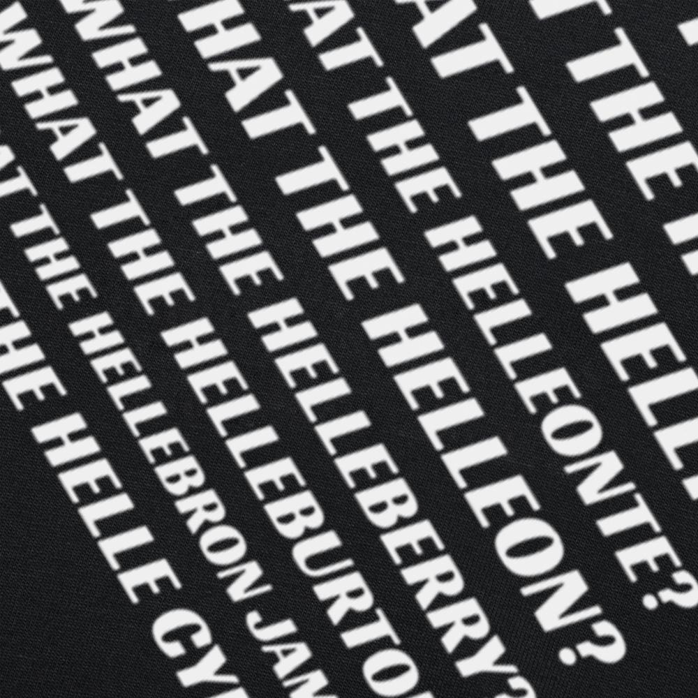 What The Hell What The Helly What The Helleon T Shirt Funny Pop Trend Y2k Tops Casual 100% Cotton Soft Unisex T-shirt