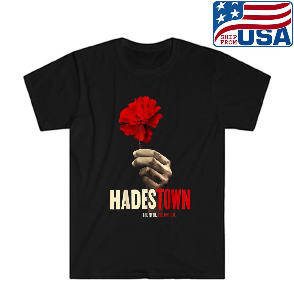 Хэдстаун Город Аида Бродвейский Музыкальный Шоу Черная Футболка Унисекс Размеры от S до 5XL XXXL
