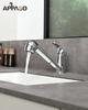 APPASO Kitchen Single Lever Tap Brass Kitchen Mixer Tap Lead Free Rotating 360 Degree 1 Hole Tap Foaming Water Spout
