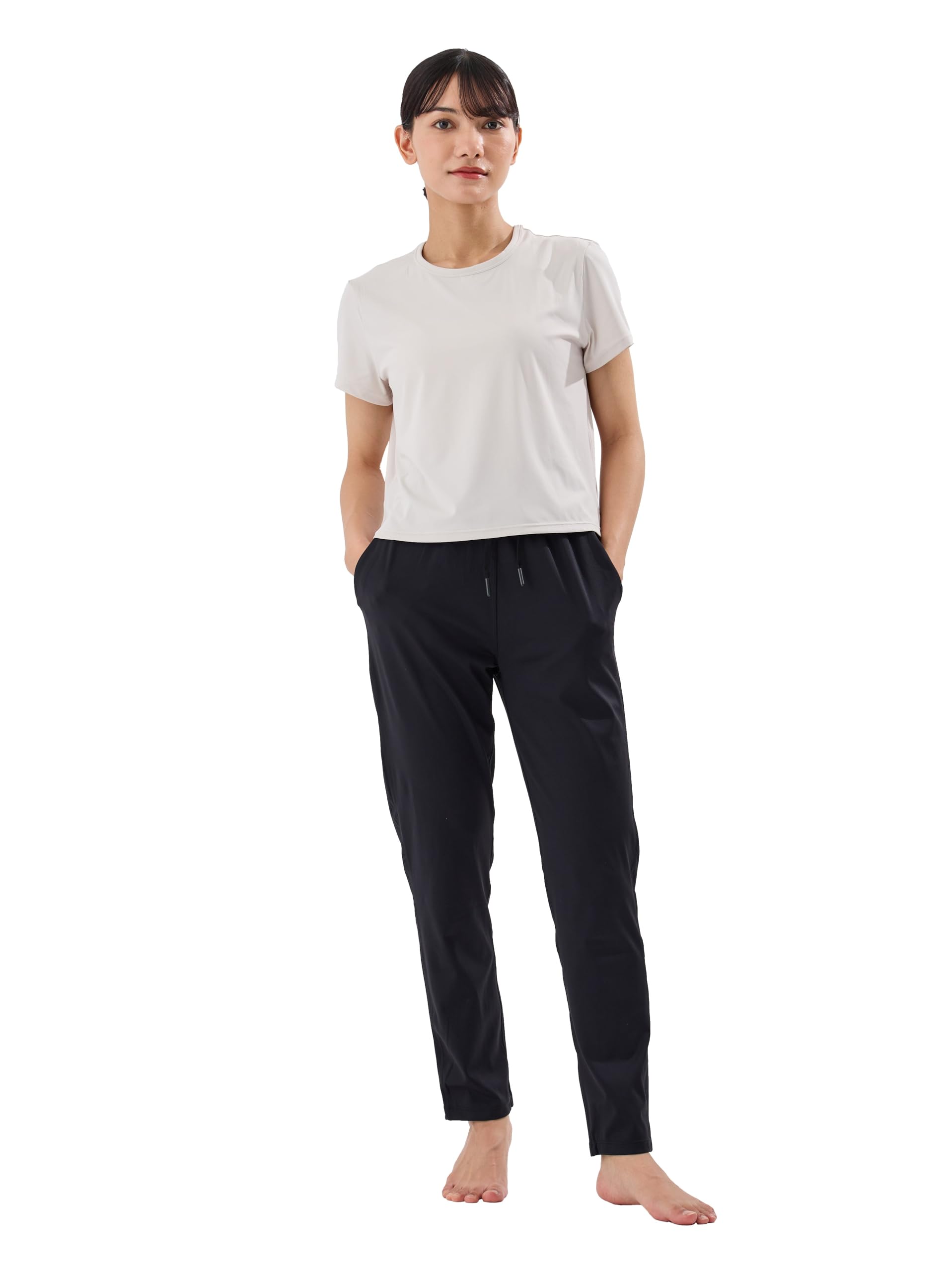 

Zen Sportswear для максимального комфорта и легкости Универсальные брюки для Идеально для и Носки Движения под руководством инструктора. женщины. Влагоотводящий, чёрный