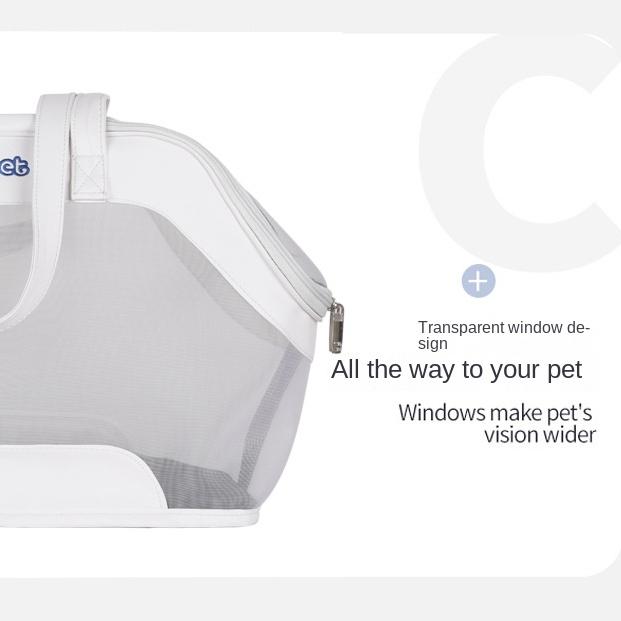 Tragbare Tasche für Katzenausflüge, Katzentasche, Pomeranian, modische, atmungsaktive Tasche, Teddy, Chihuahua, Welpenausflugstasche