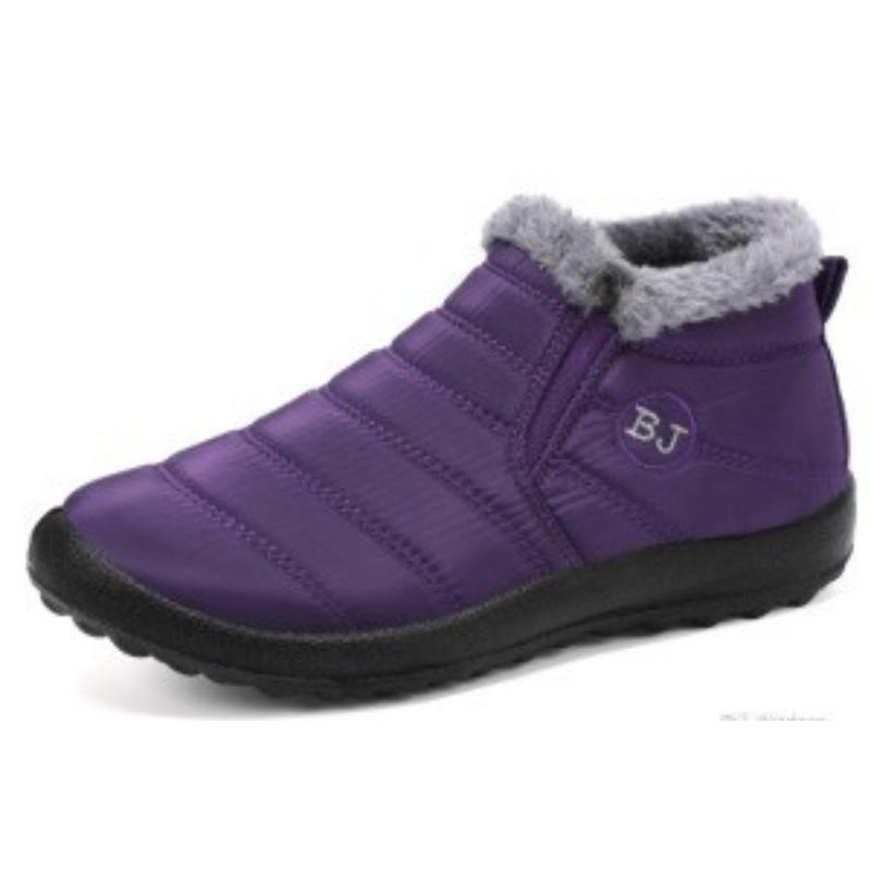 Cotton Boots Winter New Cotton Shoes Snow Boots Female Couple Casual Velvet Warm Large Size Women's Shoes