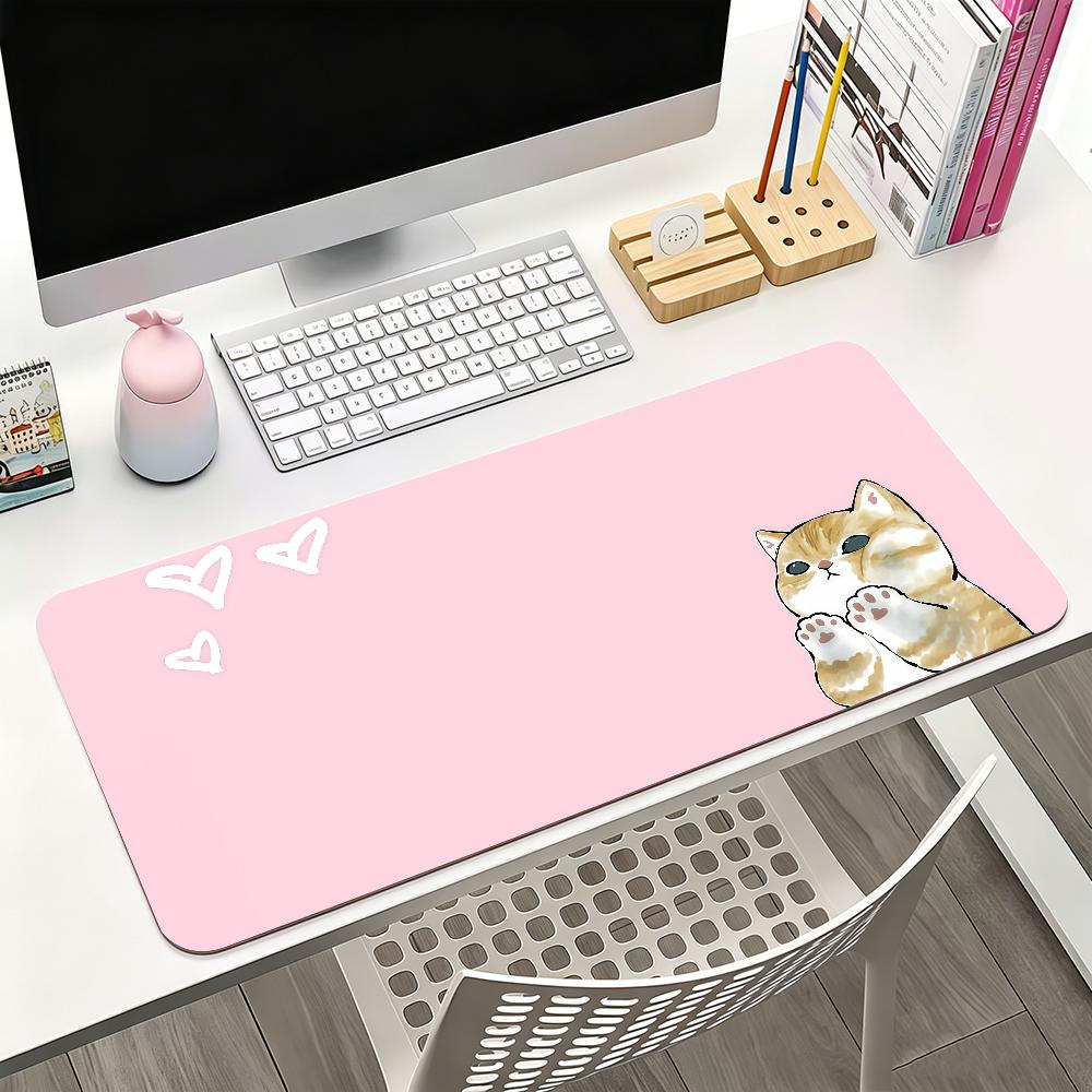 Cartoon cute M-Mofusand Mouse Pad Square Office Gaming Desk Mat Waterproof Non-Slip Rubber Decorative