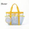 Large Beach Bag Mesh Tote Bag, Family for Toys Women Pouch & Vacation Essentials, Quick Drying Sand-proof Waterproof Storage Travel