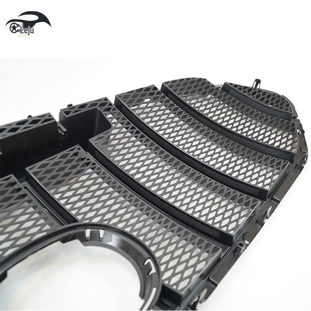 Front Face Vertical Bar Grille Cover for 2020-2022 Mazda 3 Axela