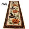 Rustic Farmhouse Table Linens Fall Runner Quilted Pumpkin Rectangular Runner for Dining Cover Halloween Autumn Harvest Decor Party Supplies