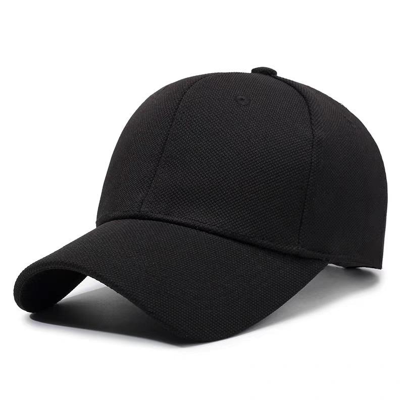 Lightweight Baseball Caps Adjustable Fit, Solid Color, Sporty Design, All-Season Wear