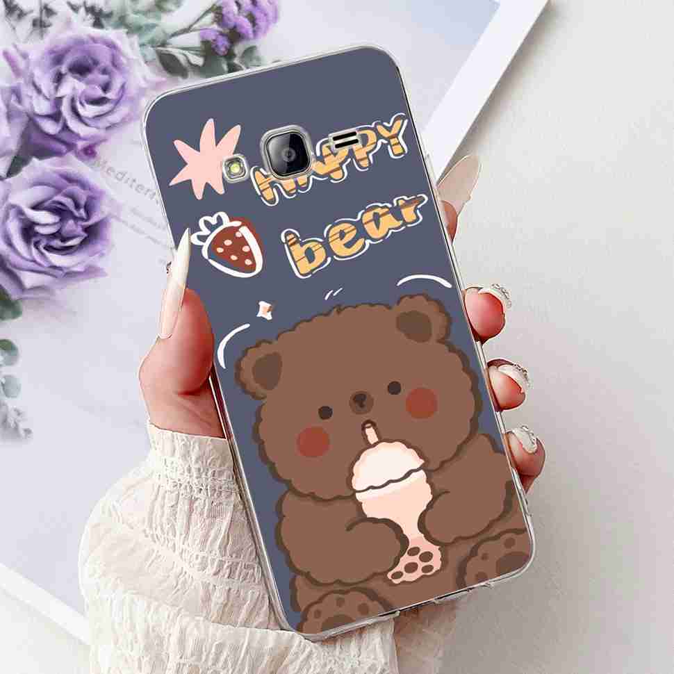For Samsung Galaxy J5 Case Luxury Painted Cover Soft Slim Phone Case For Samsung J 5 J5 J500Y J500M 2015 Back Cover