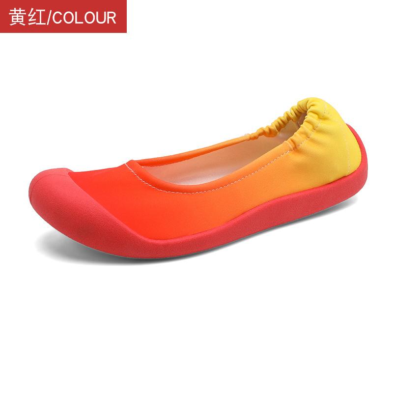 XIHAHA Woman Shoes Ballet Shoes for Girls Cloth Soft Sole Be Non-slip Standard Yoga Fitness Women's Soft Dance Shoe Sneaker
