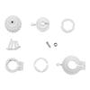 DIY Installation As Shown Heating Valve Adapter Heating System Parts Electronic Radiator Thermostat Comprehensive Set Of 6 Rings