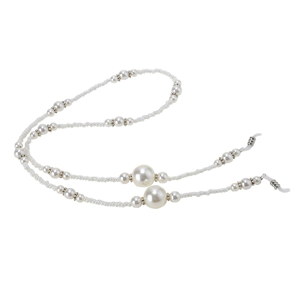 Glasses Lanyard Beaded Eyeglasses Neck Strap Chain Holder Eye Glasses Storage Accessory