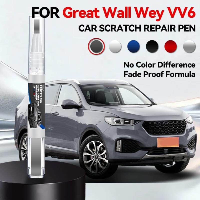 

2026 Hot Car Accessories For Great Wall Wey VV6 Paint Repair Pen Touch Up Scratch Remover DIY Auto Accessories Black White Red B
