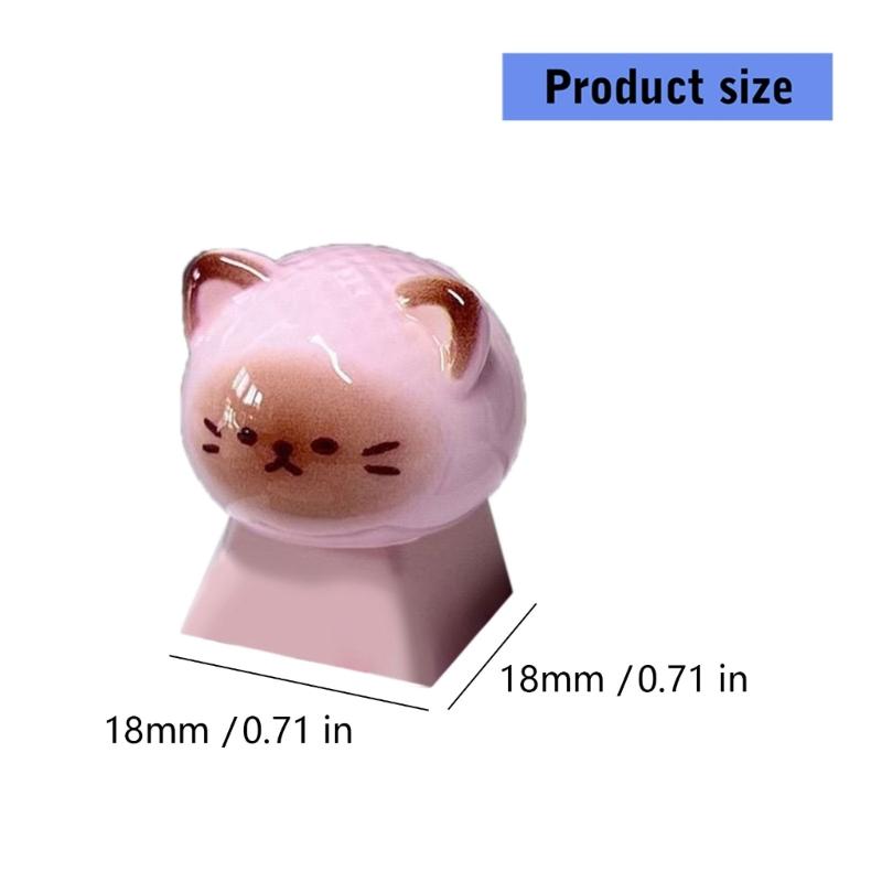 3D Mechanical Keyboards Creative Cartoon Rabbit Shaped Gamer Keyboards Keycaps for Office Decompression