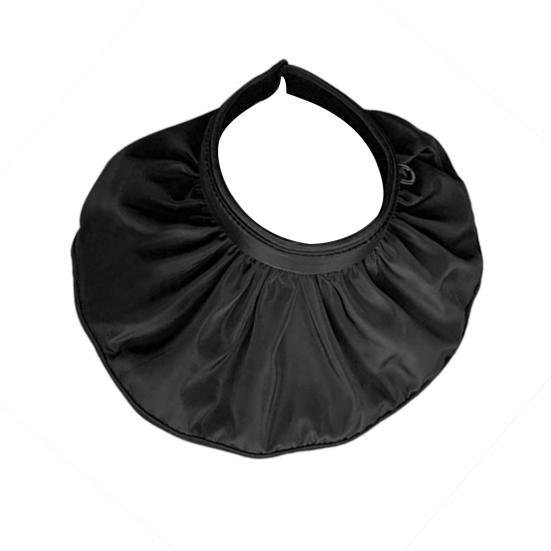 Damen Sonnenhut Leeres Oberteil Design Verstellbare Passform Outdoor Breiter Rand Sonnenschutzhut Tragbar Aufrollbar Wandern