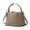 Simple texture bucket bag New casual personalized shoulder bag Large capacity commuter messenger bag