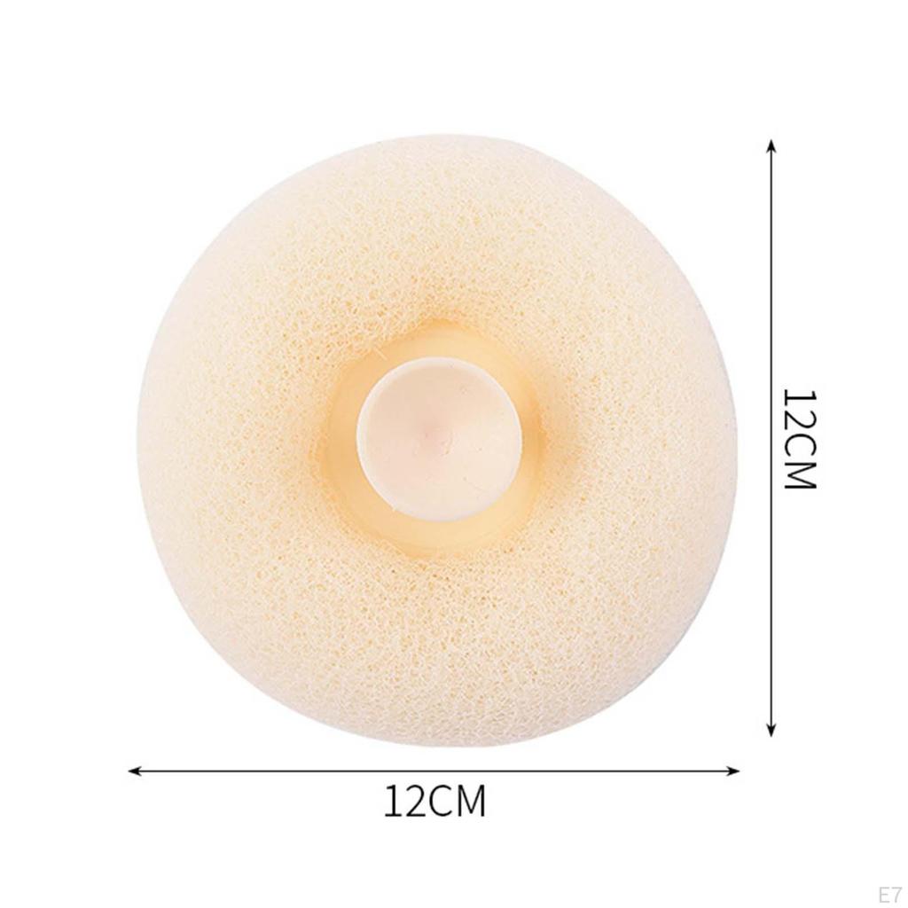 Badeschwämme, Duschball, Schnelltrocknend, Reichhaltiger Schaum Luffa-Schwamm Körperpeeling für Damen Herren