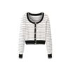 PEACEBIRD Women's Round Neck Knit Sweater