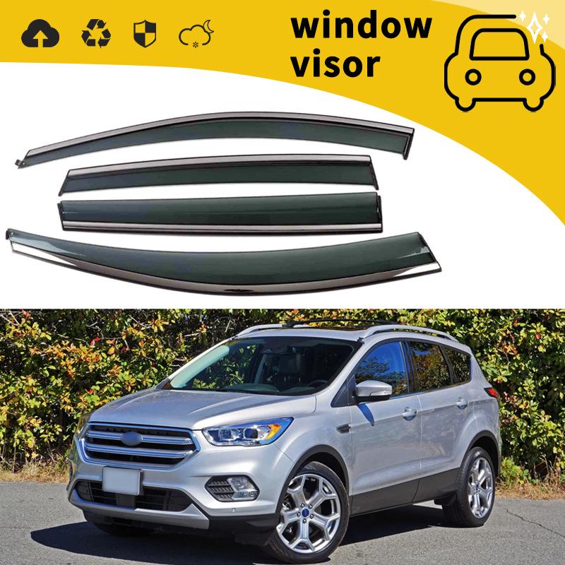 Ford Edge & Escape 2011-2023 Window Rain Guard Deflector Visor Decor