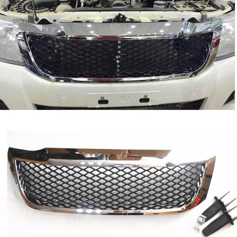 CITYCARAUTO OWN DESIGN MODIFIED CHORMED RACING GRILLE PICKUP FRONT GRILL GRILLE MASK for HILUX VIGO 2012-2014 Raptor GRILLs