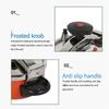 2L Stainless Steel Pressure Cooker  55KPA  Pressure Cooker Explosion  Frosted Knob Efficient for Gas Stoves