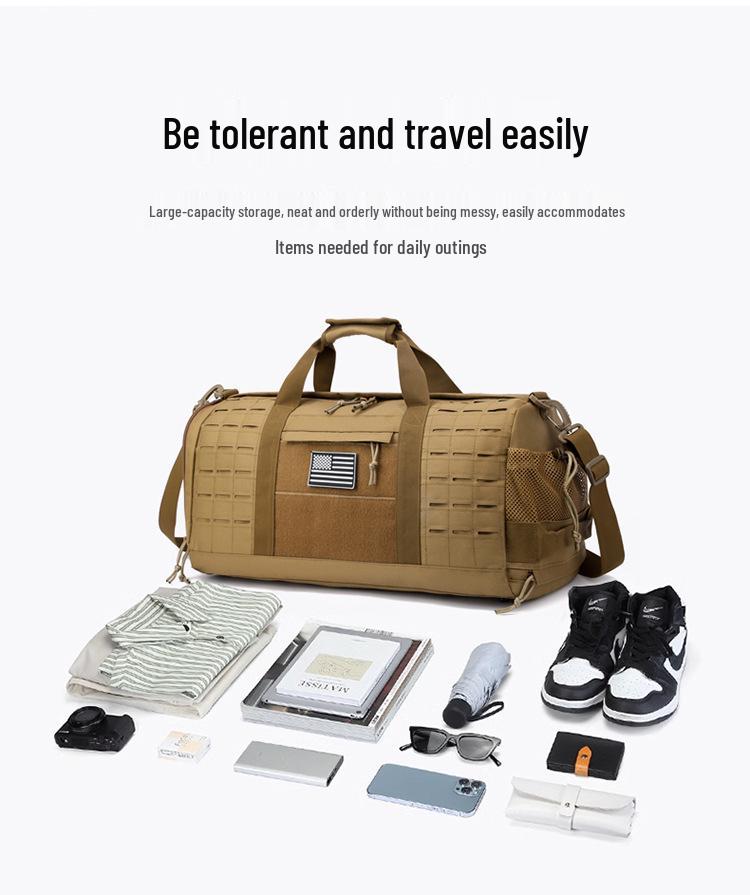 Versatile Duffle Bag: Shoes, Sports Gear, Fitness, Travel & Hospital Use, Crossbody & Overnight Bag for Men & Women