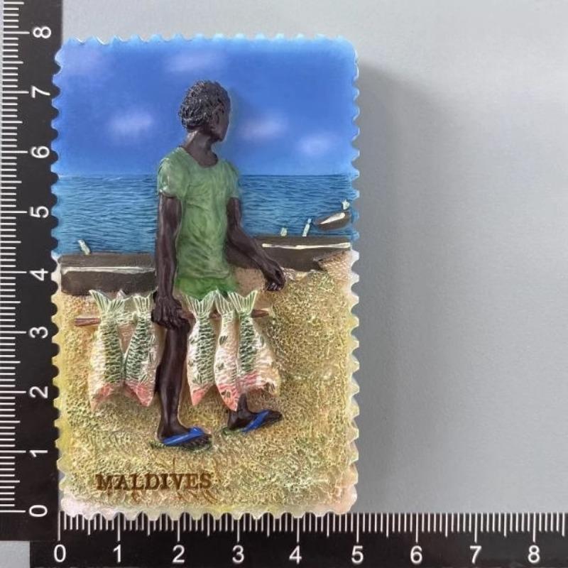Malediven Kühlschrankmagnete Flaschenöffner Hochzeitsgeschenke Malediven Tourismus Souvenirs Kühlschrankmagnetische Aufkleber Heimdekoration