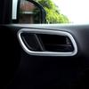 For Honda CITY 2014 2015 2016 Chrome Interior Inner Door Handle Bowl Cover Trim Catch Frame Molding Garnish Surround Matte