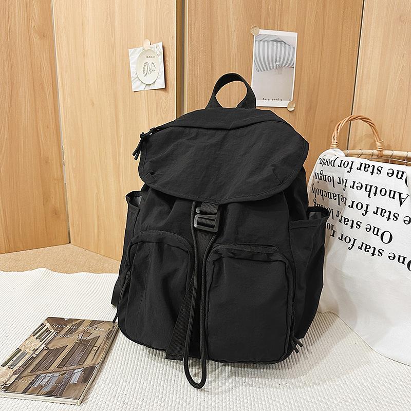 Schoolbag Backpack Men's Trendy Brand Lightweight Outdoor Sports Backpack Men's Hiking Boarding Bag Women's Leisure Commuter School Bag