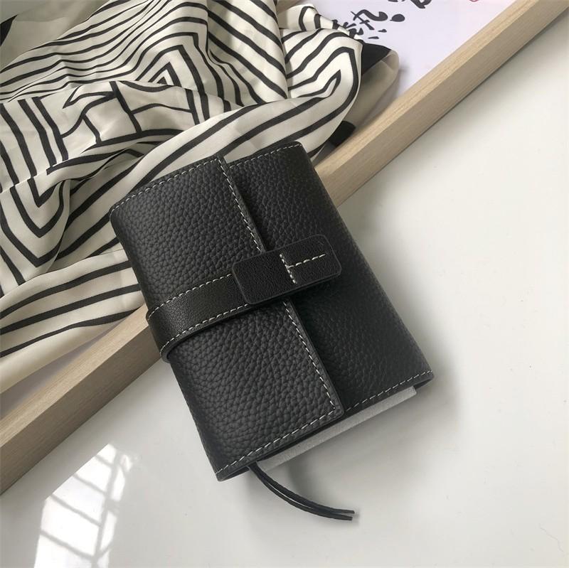 Women's Leather Wallet All Cowhide Short Three-fold New Large Capacity Zipper Zero Wallet Fashion Dyeing Small Handbag