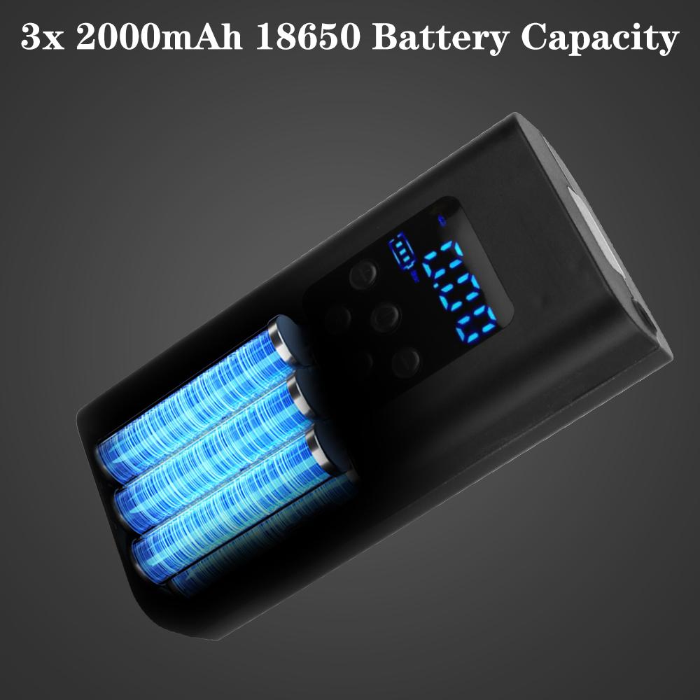 150PSI Portable Air Compressor With Tire Pressure Gauge & LED Display - 3X Faster * Smart Cordless Tire Inflator, Usb-Powered, Rechargeable Battery - View #12