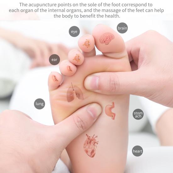 EMS Foot Massager 8 Massage Modes 19 Intensity Levels Auto Power-Off USB Rechargeable Remote Control Muscle Relaxation Electronic Feet Stimulator