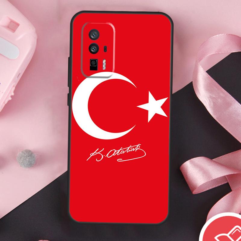 Mustafa Kemal Ataturk Case For Xiaomi 13T 11T 12T Pro 12 Lite 13 14 Ultra POCO F6 F5 M6 X3 X5 X6 Pro F3 M5s Cover