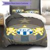 FC Luzern  Pattern Bedding Quilt Set Quilt Cover Pillowcase Home Decoration Birthday Gift (1 * duvet cover + 2 * pillowcase, without core)