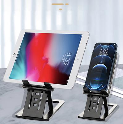 Küçük ve İnce Taşınabilir Tembel Cep Telefonu Braketi Tablet Masaüstü Braketi Ayarlanabilir Kaldırma Katlanır Destek Braketi