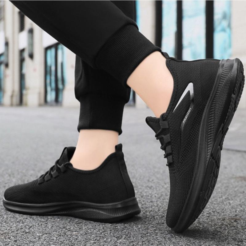 Fashion Shoes for Men Light Breathable Comfort Casual Men Shoes Fashion Anti Slip Mesh Fitness Rebound Buffer Sneakers Zapatillas Hombre